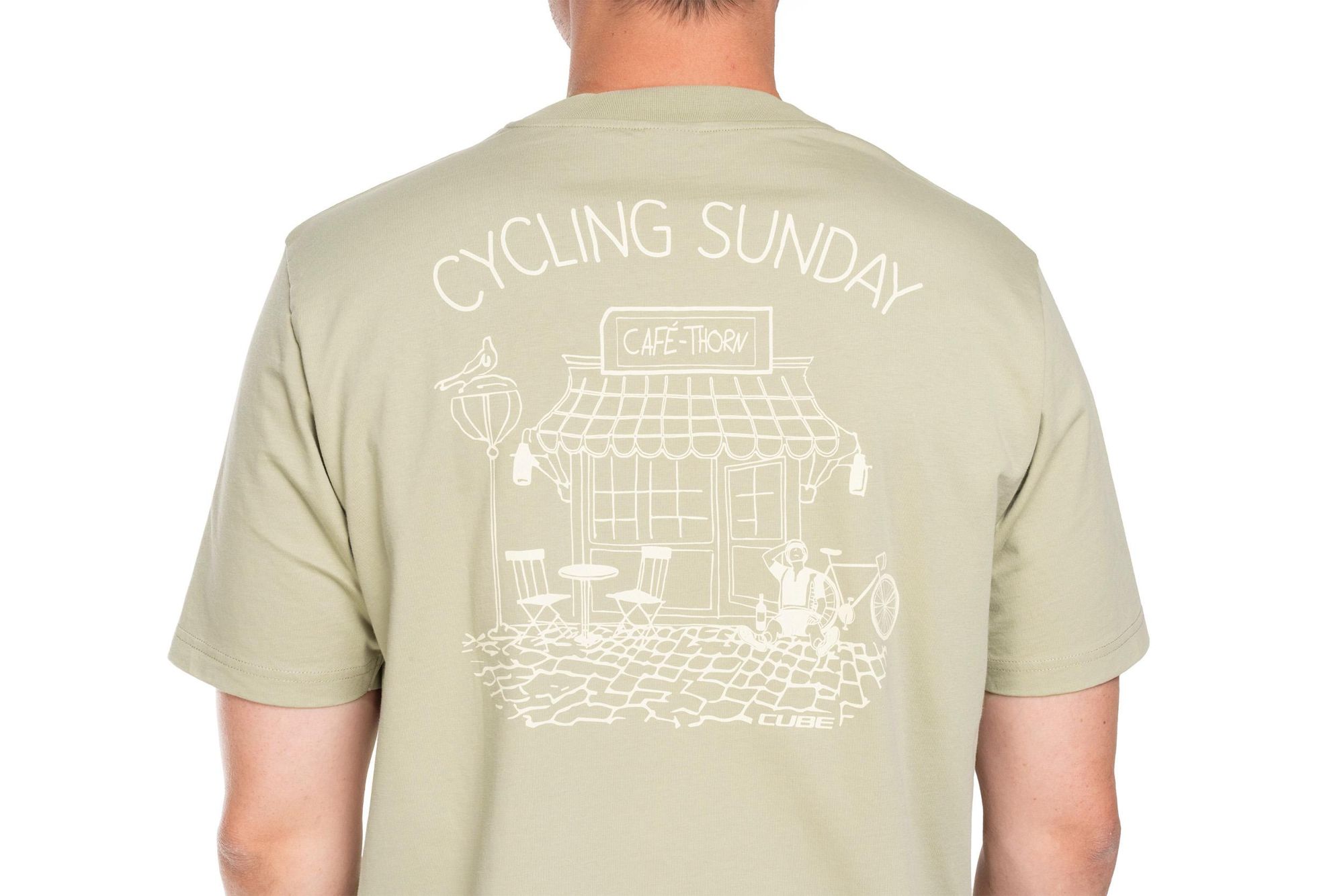 CUBE Organic T-Shirt Cycling Sunday GTY FIT
