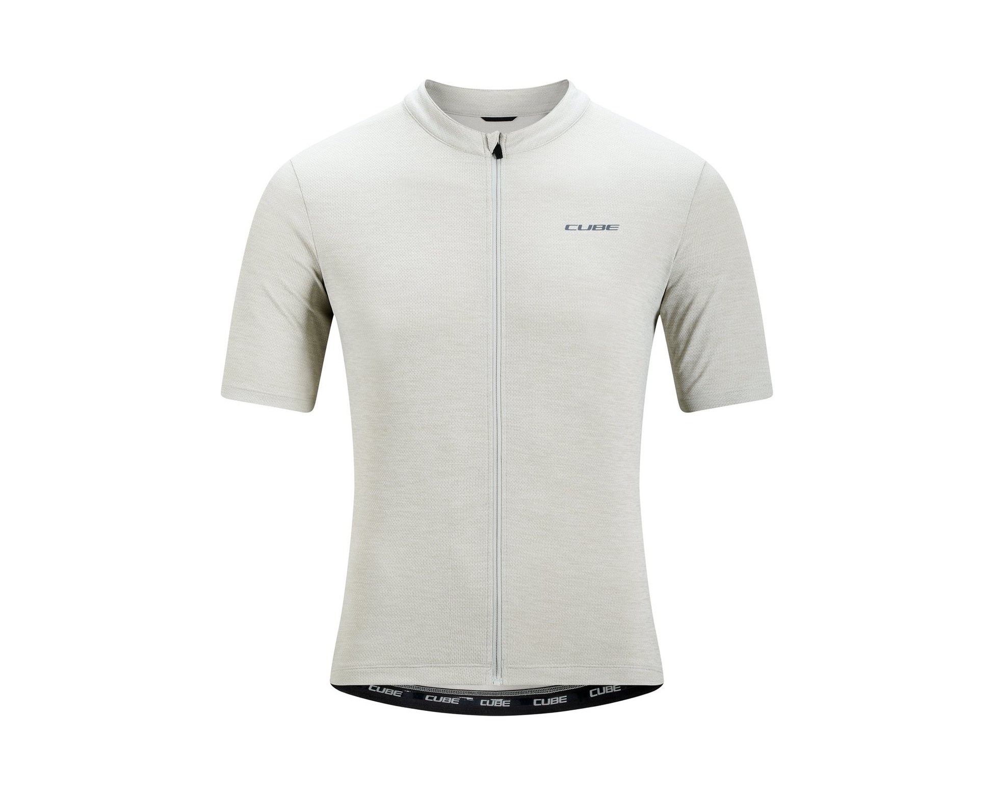 GRAVEL WS Trikot Full Zip CARGO kurzarm light grey