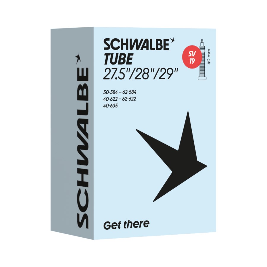 2x SCHWALBE Schlauch MTB 29" 40/62-584/635 40mm SV19