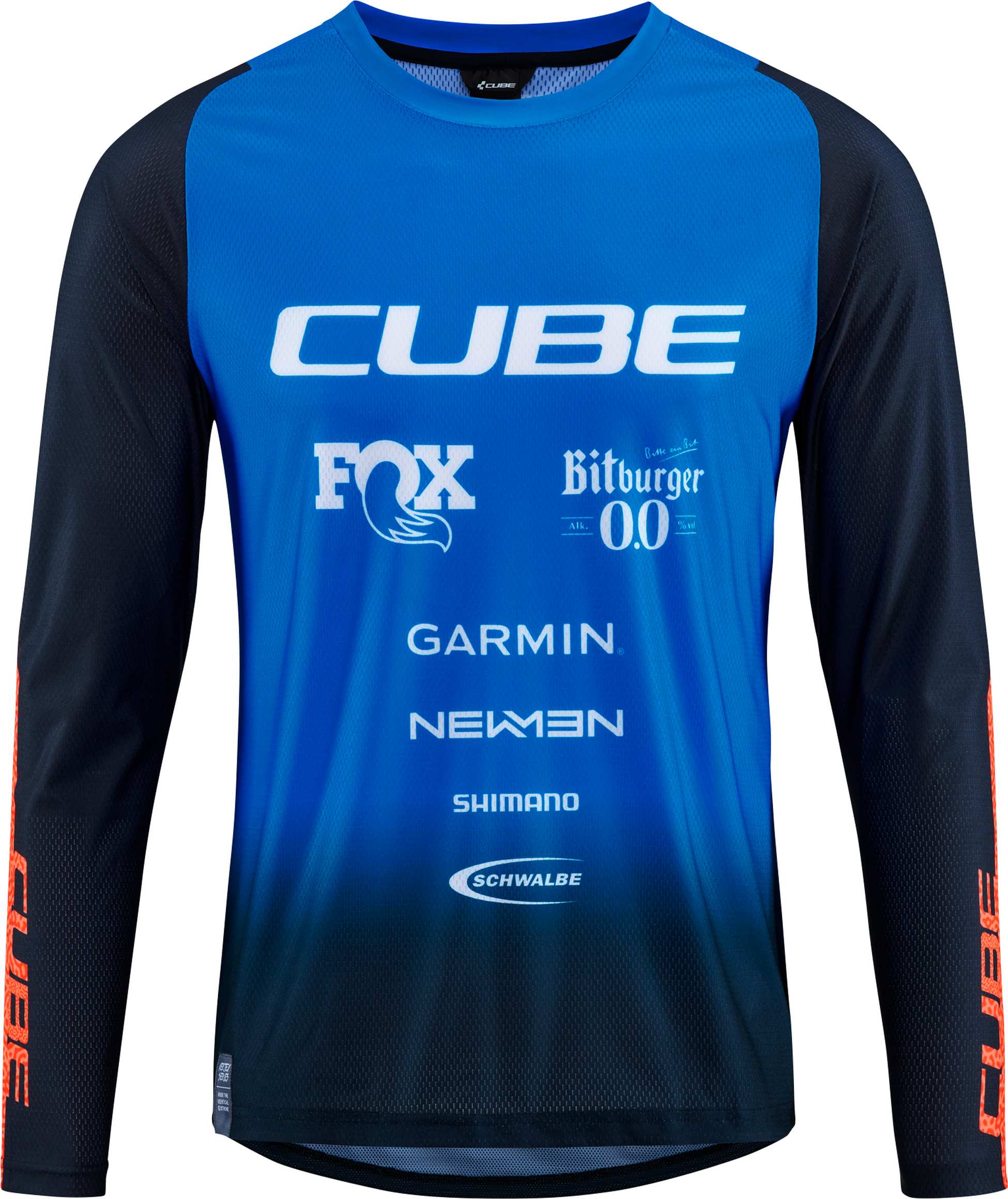 VERTEX Rundhalstrikot X Actionteam langarm