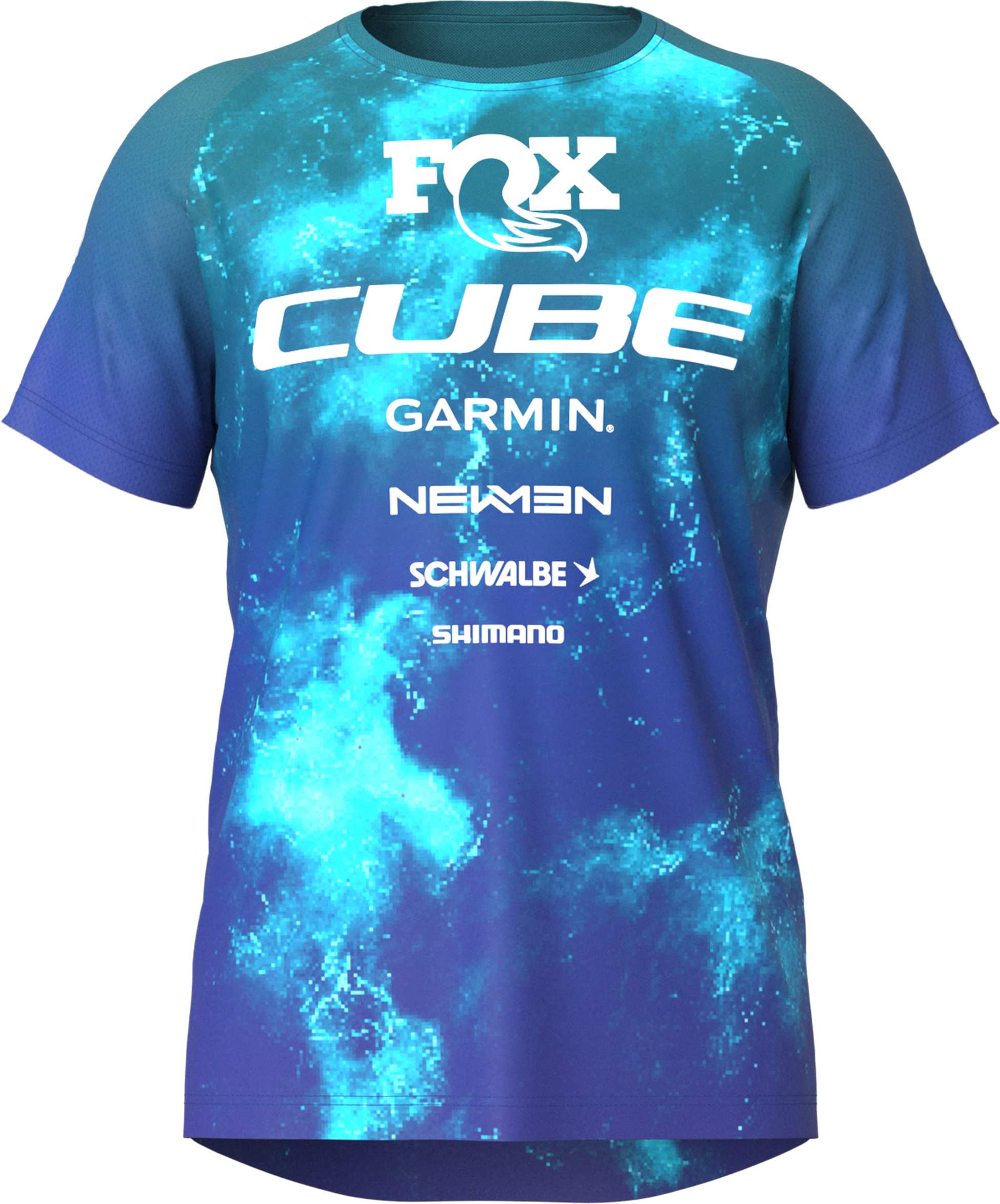 CUBE MTB Trikot ROOKIE X Actionteam kurzarm