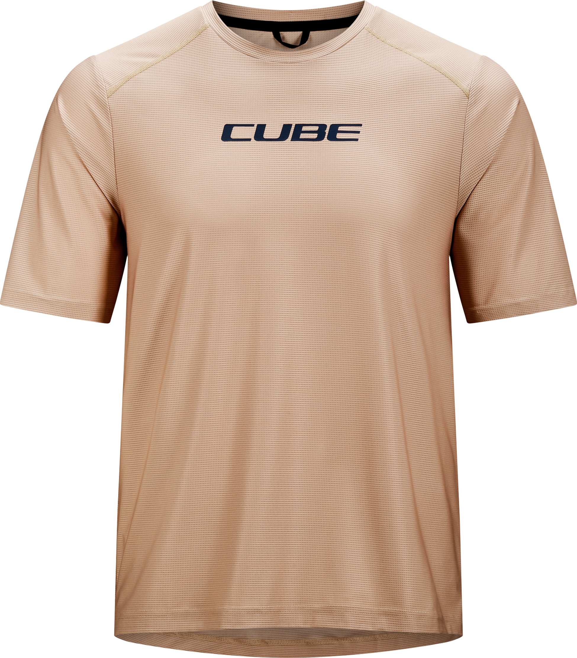 Funktionsshirt kurzarm beige